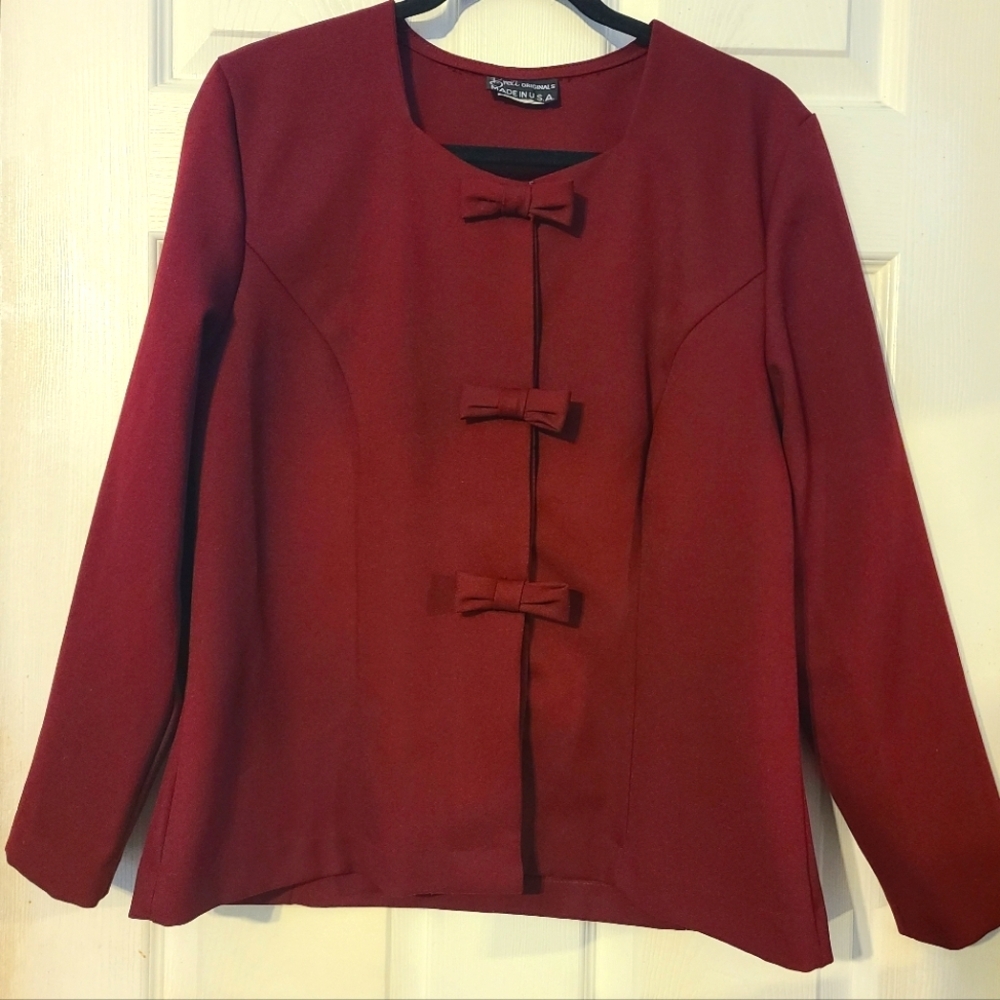 Vintage Breli Originals Jacket With Bows Size M